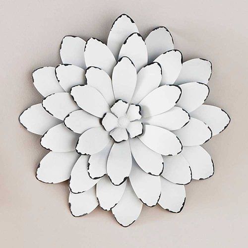 Contemporary Metal Wall Art Flowers (Photo 5 of 20)