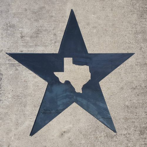 Texas Star Metal Wall Art (Photo 5 of 20)