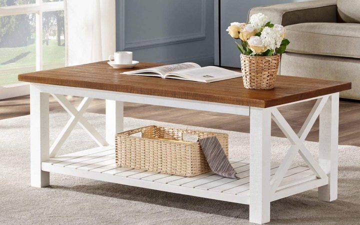 20 Collection of Living Room Farmhouse Coffee Tables