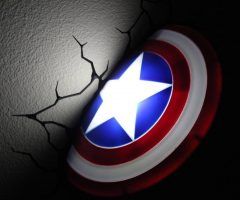 20 Best Collection of Captain America 3d Wall Art