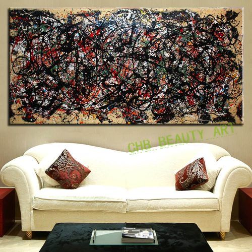 Large Framed Abstract Wall Art (Photo 16 of 20)