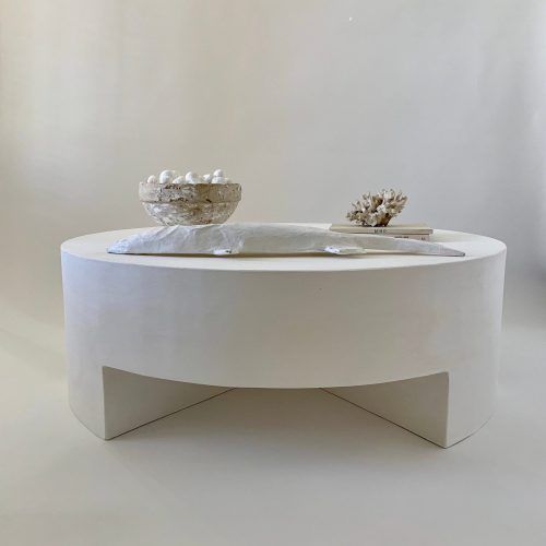 Liam Round Plaster Coffee Tables (Photo 12 of 20)