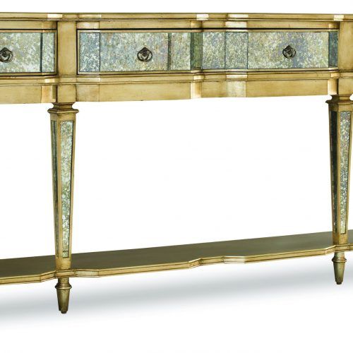 Antique Blue Gold Console Tables (Photo 3 of 20)