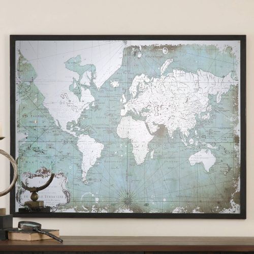 World Map Wall Artwork (Photo 7 of 20)