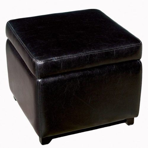 Solid Cuboid Pouf Ottomans (Photo 14 of 20)