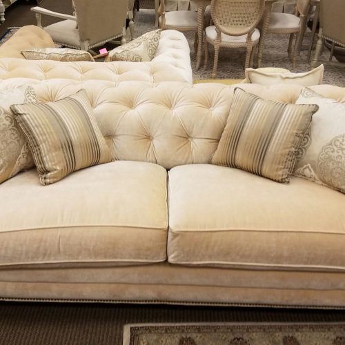 Tufted Upholstered Sofas (Photo 20 of 20)