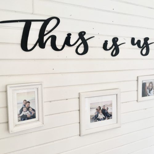 This Is Us Wall Decor (Photo 3 of 20)