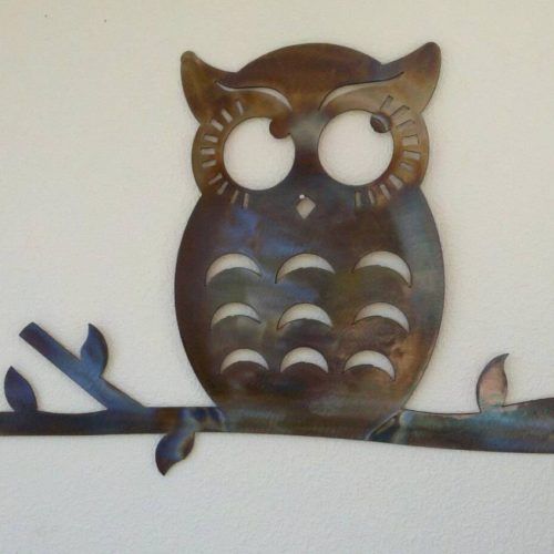 Owls Metal Wall Art (Photo 19 of 20)