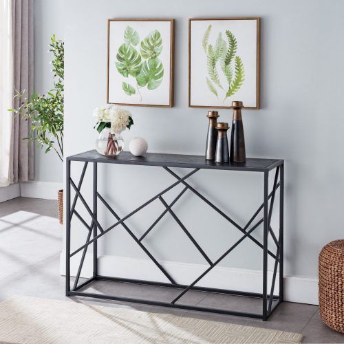 Square Modern Console Tables (Photo 1 of 20)