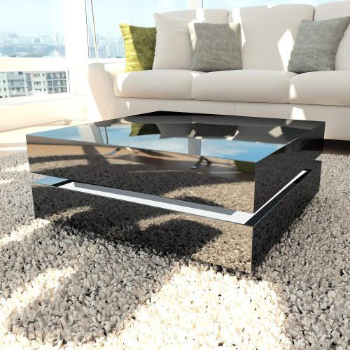High Gloss Black Coffee Tables (Photo 2 of 20)