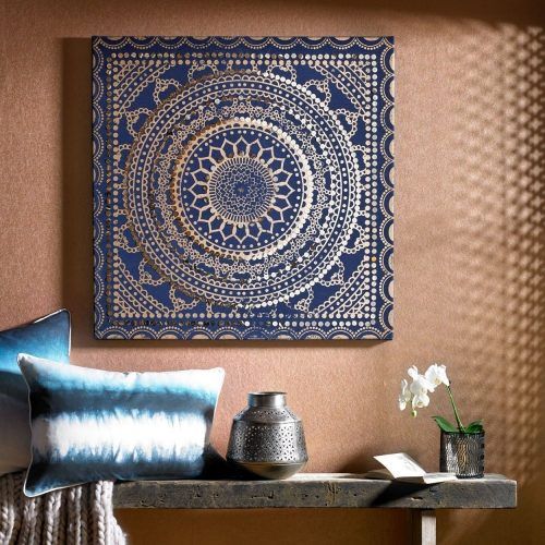 Moroccan Fabric Wall Art (Photo 7 of 15)