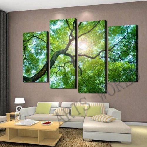 Green Canvas Wall Art (Photo 9 of 20)