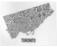 The 20 Best Collection of Toronto Map Wall Art
