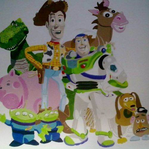 Toy Story Wall Art (Photo 16 of 30)