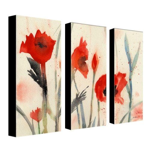 Poppies Canvas Wall Art (Photo 13 of 15)