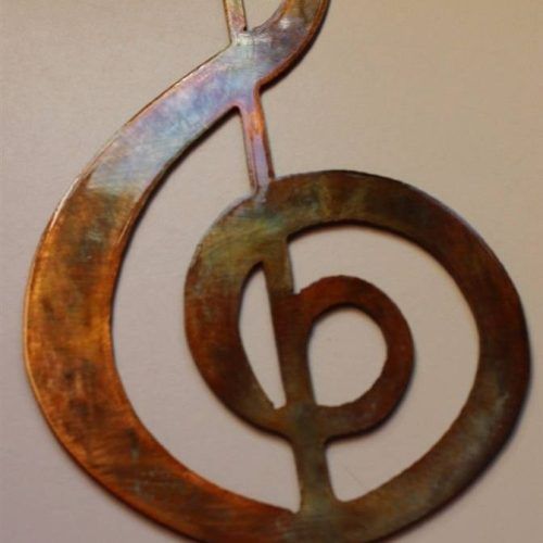 Metal Music Notes Wall Art (Photo 6 of 20)
