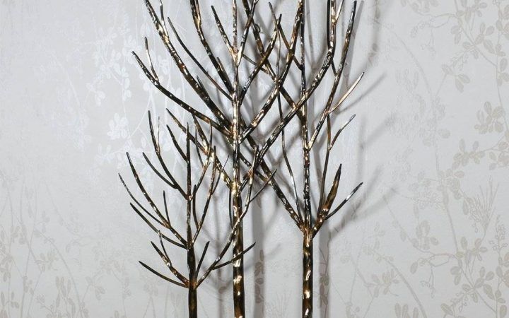18 Collection of Metal Wall Art Trees and Branches