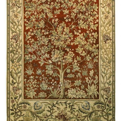 Blended Fabric Tree Of Life, William Morris Wall Hangings (Photo 5 of 20)