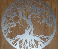 2024 Best of Large Tree of Life Metal Wall Art