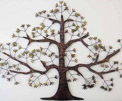 30 Collection of Metal Oak Tree Wall Art