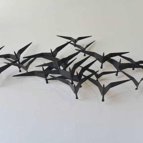 Birds In Flight Metal Wall Art (Photo 1 of 30)