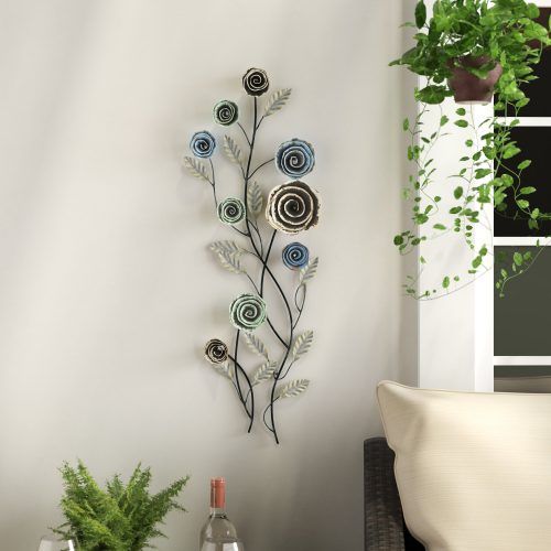 Contemporary Iron Leaves Wall Decor By Winston Porter (Photo 5 of 20)