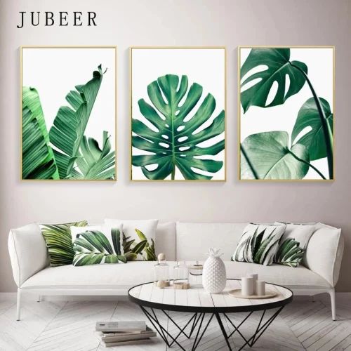 Tropical Leaves Wall Art (Photo 4 of 20)