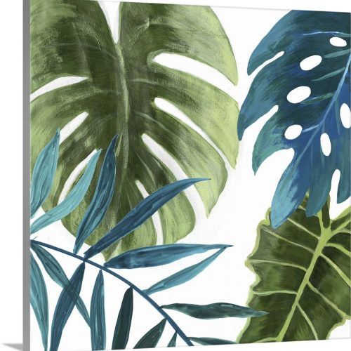 Tropical Leaves Wall Art (Photo 11 of 20)