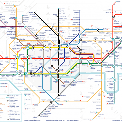 London Tube Map Wall Art (Photo 16 of 20)