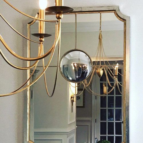 Gold Metal Mirrored Wall Art (Photo 16 of 20)