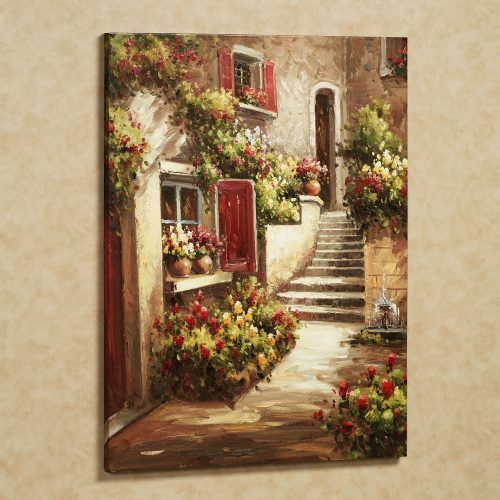 Canvas Wall Art Of Italy (Photo 5 of 15)