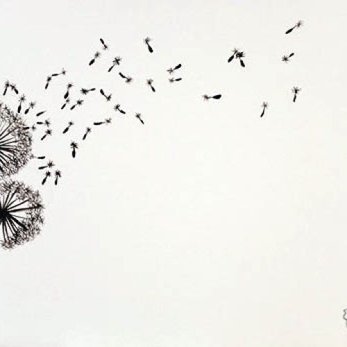 Flying Dandelion Wall Art (Photo 13 of 20)