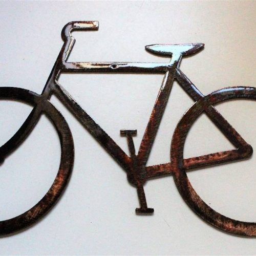 Bicycle Metal Wall Art (Photo 7 of 20)