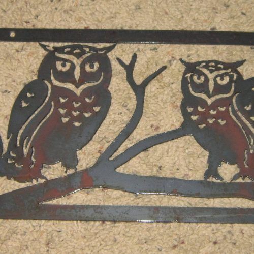 Owls Metal Wall Art (Photo 1 of 20)