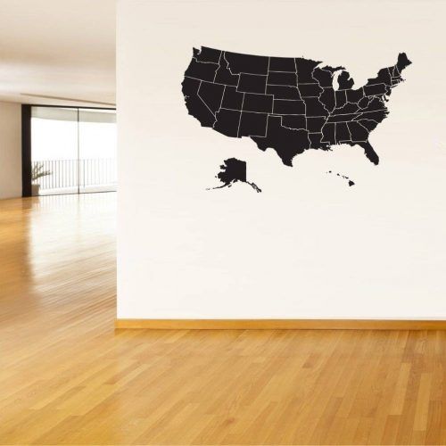 Usa Map Wall Art (Photo 11 of 20)