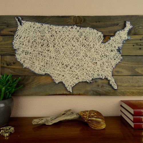 String Map Wall Art (Photo 6 of 20)