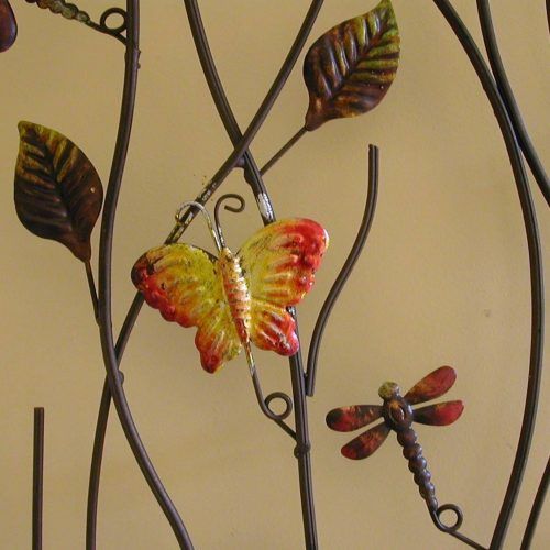 Butterflies Metal Wall Art (Photo 18 of 20)