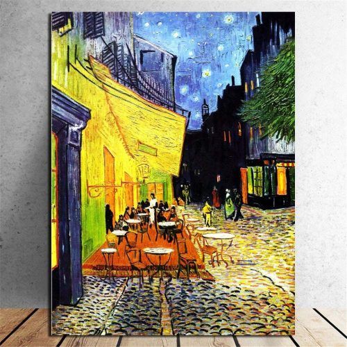 Blended Fabric Van Gogh Terrace Wall Hangings (Photo 9 of 20)