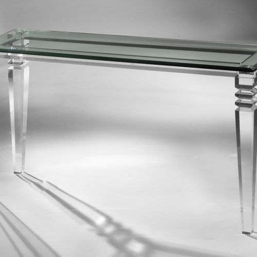 Clear Console Tables (Photo 9 of 20)