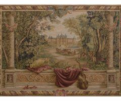 2024 Latest Blended Fabric Verdure Au Chateau Ii European Tapestries