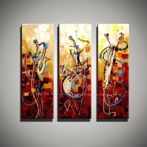 Abstract Music Wall Art (Photo 13 of 20)