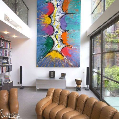 Giant Abstract Wall Art (Photo 4 of 20)