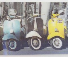 20 Collection of Vespa 3d Wall Art