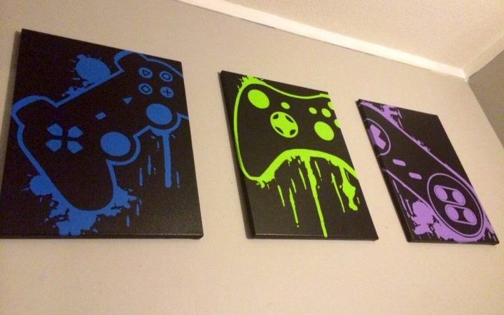 30 Collection of Video Game Wall Art