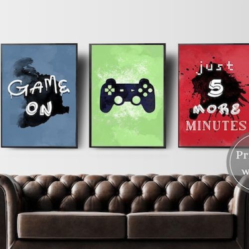 Games Wall Art (Photo 6 of 20)