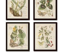 The 20 Best Collection of Botanical Prints Etsy