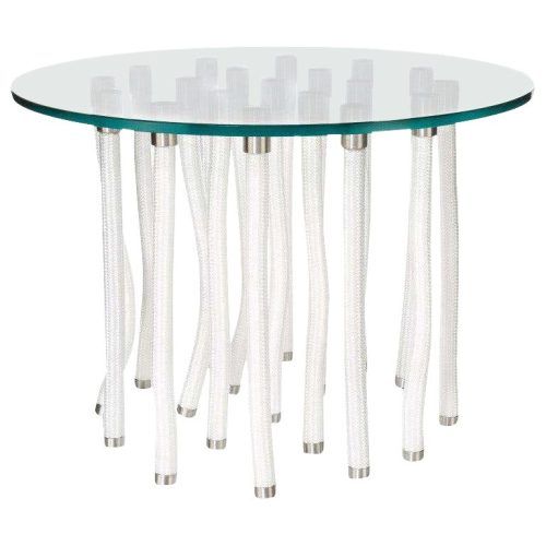 Oval Corn Straw Rope Console Tables (Photo 1 of 20)