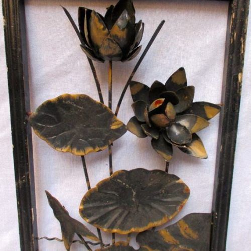 Black Antique Silver Metal Wall Art (Photo 15 of 20)