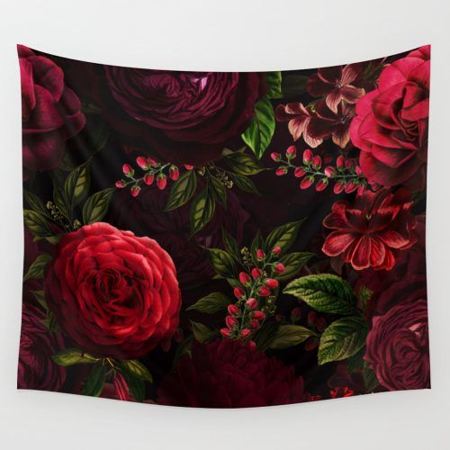 Roses I Tapestries (Photo 8 of 20)