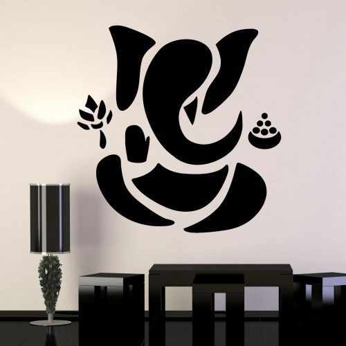 Abstract Art Wall Decal (Photo 3 of 20)